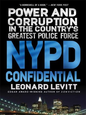 cover image of NYPD Confidential